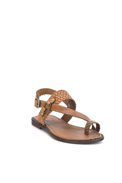 

sandals 20y 111-1 genuine leather female tan, Black