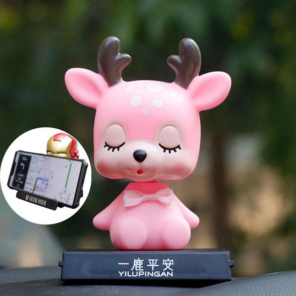 

cell phone mounts & holders car mobile holder universal bobble head figure toy one piece pvc toys cartoon shake doll