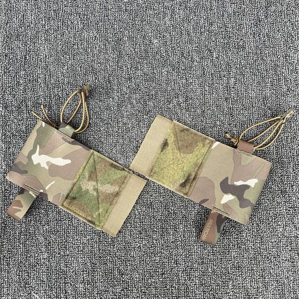 

hunting jackets 6209 fcpc radio bag tactical vest pouch inner accessory 1 pair, Camo;black