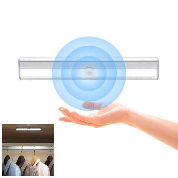 

led cabinet light toilet lights human body induction wall lamp wardrobe kitchen lighting night