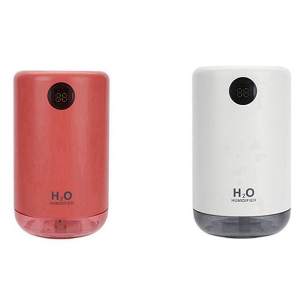 

pcs air humidifier 500ml 2000mah portable aroma water mist diffuser battery life show aromatherapy humidificador b & a humidifiers