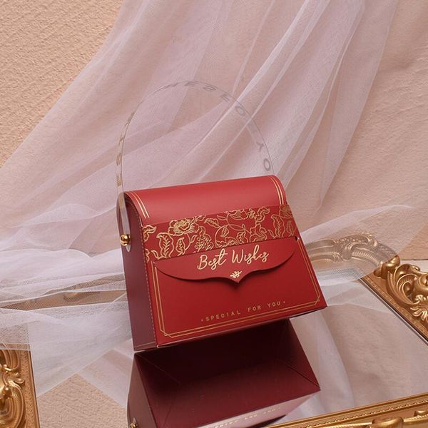 

gift wrap european style wedding candy box high-end creative mini portable paper bag 20pcs/lot