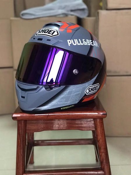 

motorcycle helmets x14 helmet grey ant full face with box manual bag