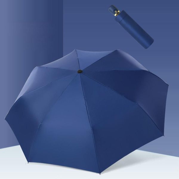 

umbrellas 28cm automatic umbrell sun umbrella folding light travel solid color uva+50 for outddor