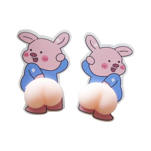 

fridge magnets fashion cartoon door ser doorknob rubber fender lock protective pad crash wall protector savor shockproof