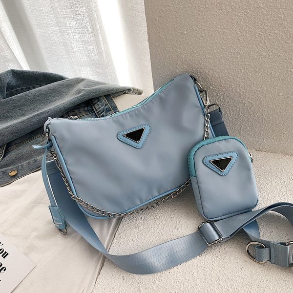 

son and mother bag new womens internal frame packs underarm three-in-one nylon hobo chain shoulder messenger fashion women bags