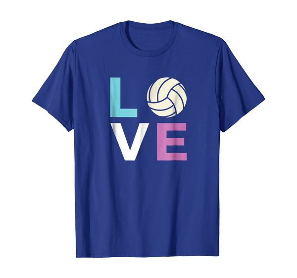 

volleyball player gift t-shirt love girls women, White;black