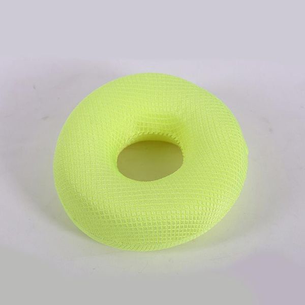 

cushion/decorative pillow 15x15cm donut shaped wheelchair mat sponge cushion anti bedsore chair pad breathable (random color)