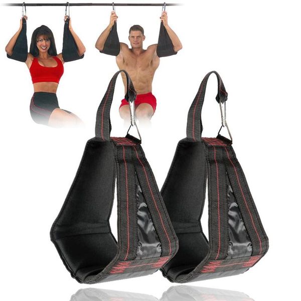 

resistance bands 1 pair pull up bar ab sling hanging straps belts suspension abdominal muscles training sit-ups core home gym fitness equipm