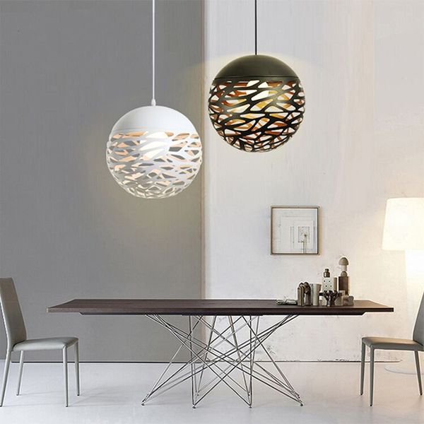 

modern led pendant lamp with metal spheres for contemporary decor, living room, bedroom, shop, bar pl-2020k