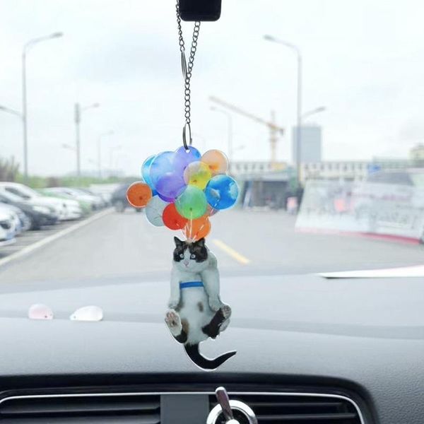 

cute hanging ornament with colorful balloon car acrylic interior home decor decoration decorations