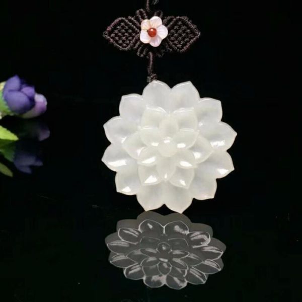 

lockets h51#carved and tian yuhua open rich multi-layer pendant, Silver