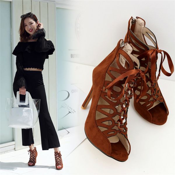 

dress shoes open-toe sandals bag with wild high-heeled women's shoes yqno, Black