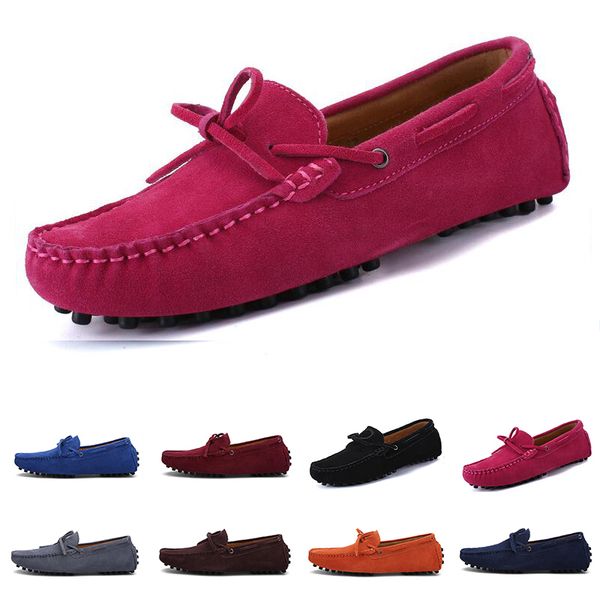 

2021 non-brand men running shoes black white beige red brown navy blue mens fashion trainer sneakers outdoor jogging walking #30
