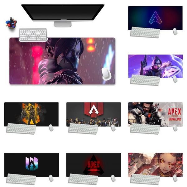 

mouse pads & wrist rests apex legends mousepad computer desk keyboard table protect game office work mat pad x xl xxl non-slip lapcushio