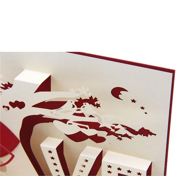 

greeting cards 3d up love tree heart valentine lover happy birthday card e56e