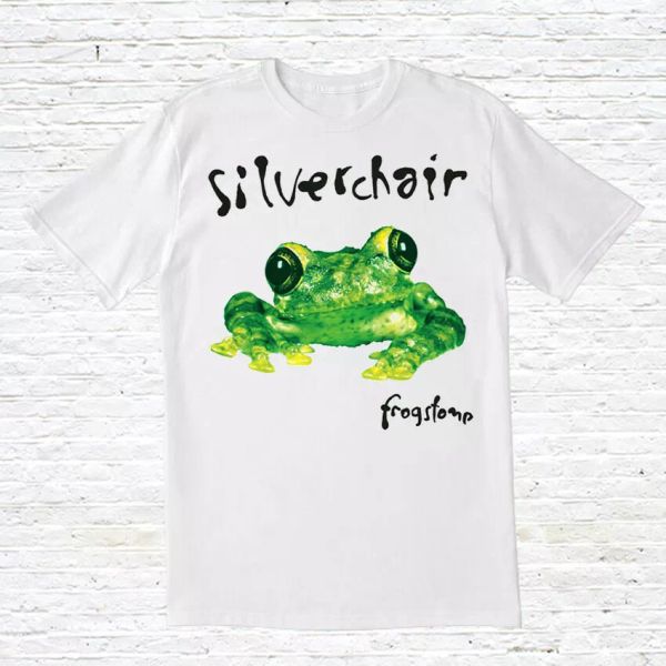 

silverchair t-shirt (frogstomp / grunge / 90s), White;black