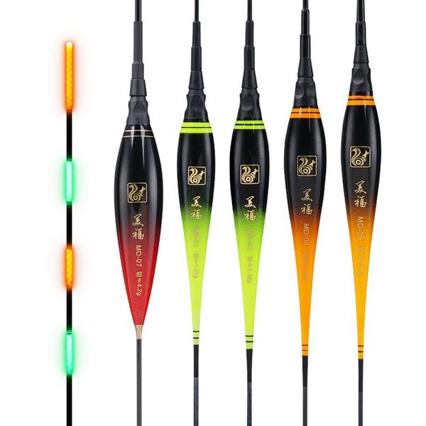 

gradual color change composite nano fishing floats fresh water buoy shallow bobber lack river accessories