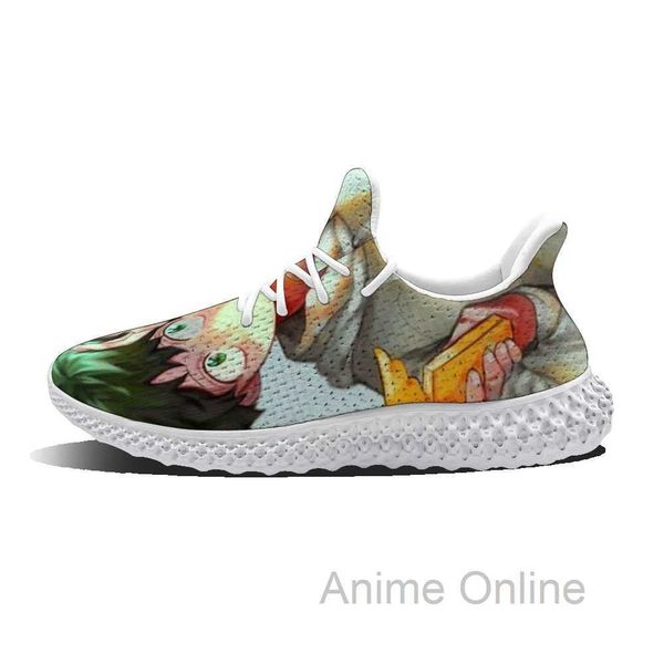 

spring midoriya izuku custom diy casual lace-up shoes