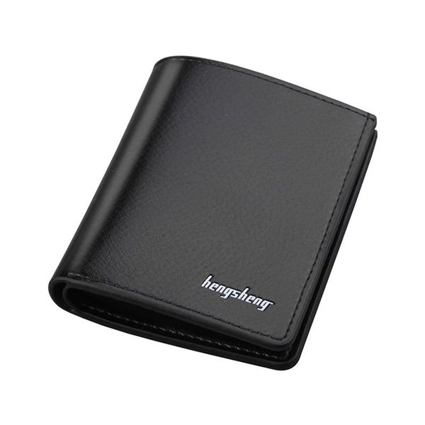 

wallets men's korean-style thin multiple card slots holder short chic wallet, Red;black