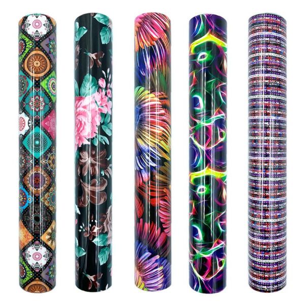 

window stickers 19"x39" flower fireworks heat transfer press cricut film iron on tshirt sign pattern works for clothing hat decor