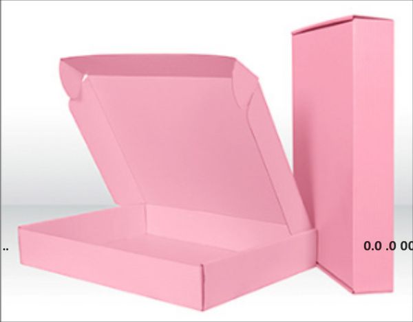 Nuovo 20 pz 15*15*5 cm Colorato Rosa verde Nero carta kraft scatola di cartone scatola di cartone scatola di cartone ondulato spedizione espressa imballaggio EWA4253