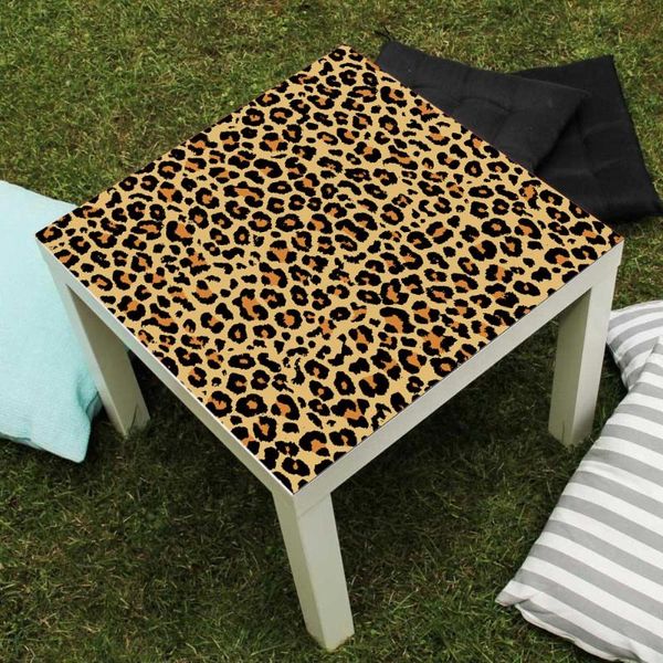 

wall stickers european-style decorative tiles warm leopard pattern lack living room deskdesk renovation wallpaper