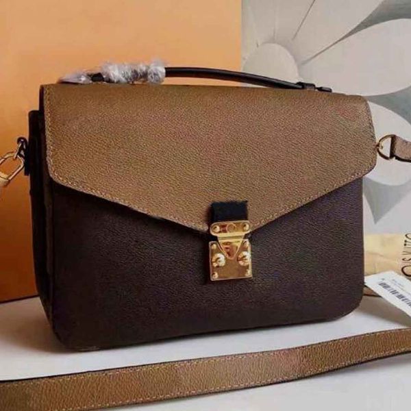 

shoulder bag woman sale discount quality metis handbag genuine leather handle brand designer floral letters checkers plaid