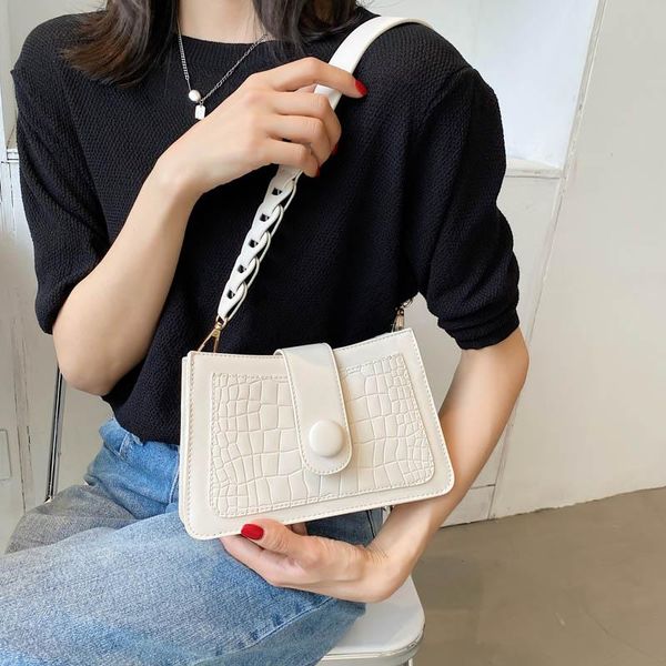 

evening bags stone pattern small pu leather crossbody bag for women 2021 trends shopper designer luxury shoulder purses and handbags