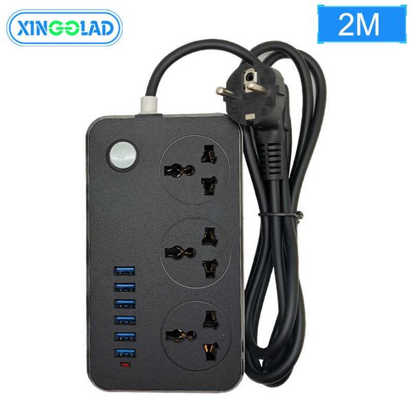 

3-bit socket standard terminal block european gauge german plug 6usb new product