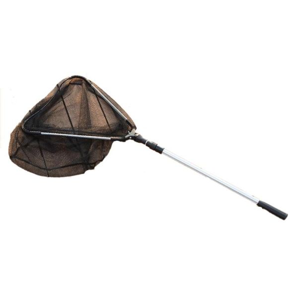 

studyset aluminum alloy fishing hand net mesh envelop foldable easy to carry accessories