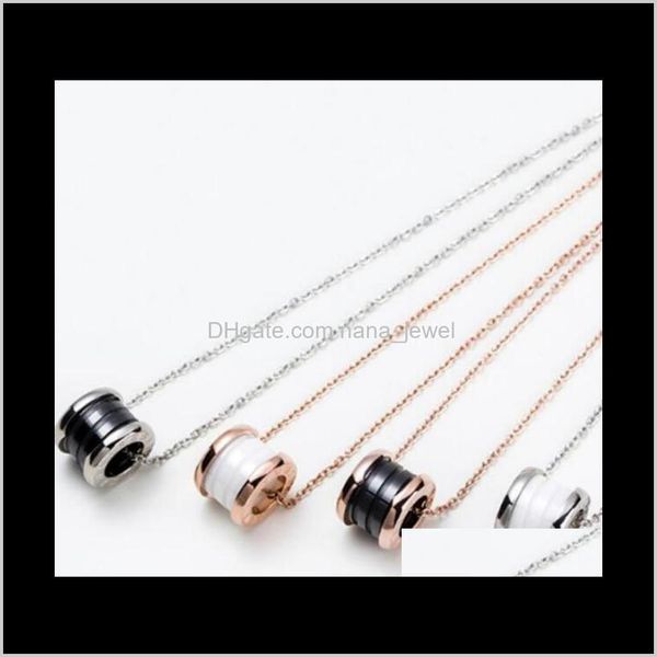 

pendant necklaces & pendants zircon shining princess rings oval stone wedding bridal fashion jewelry for women drop delivery 2021 lfvzr, Silver