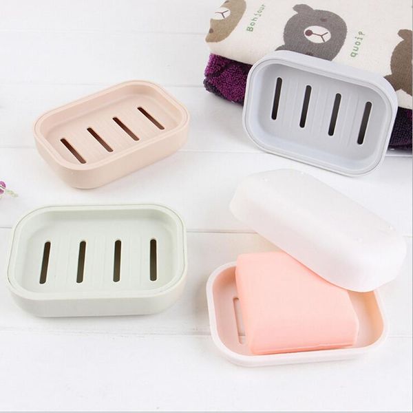

bathroom storage & organization soap box plastic dish creative double draining holder containers with drain
