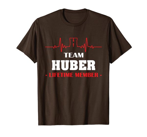 

team huber lifetime member family youth kid shirt 5ts, White;black