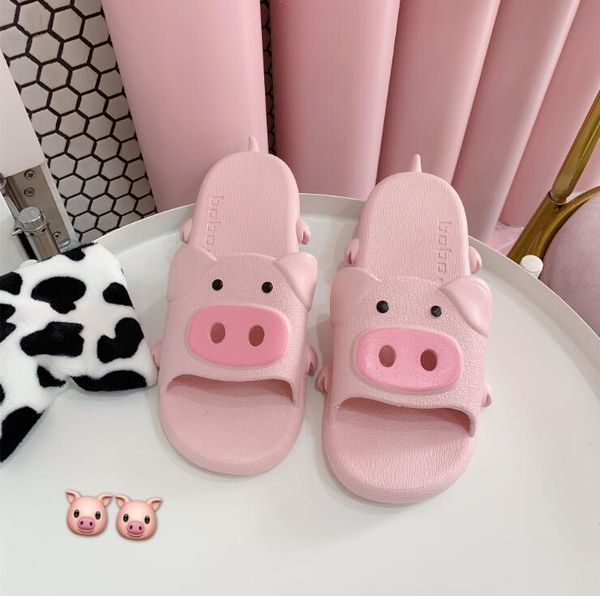 

slippers pink flip flop 2021 summer non-slip durable light indoor bathroom soft bottom, Black