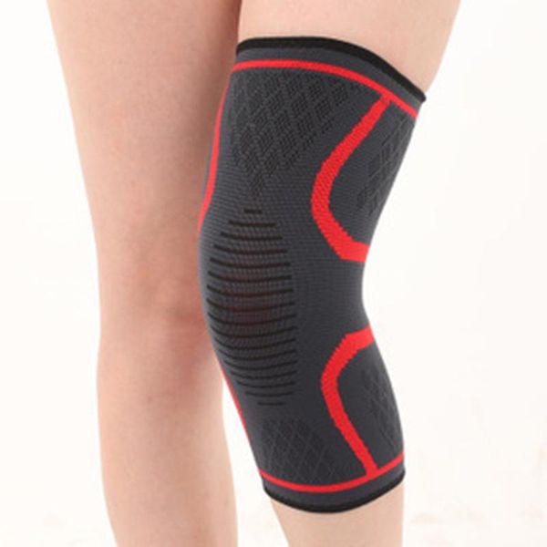 

elbow & knee pads nylon sports fitness kneepad, Black;gray