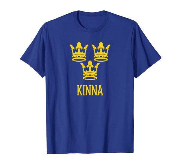 

kinna, sweden - swedish sverige t-shirt, White;black
