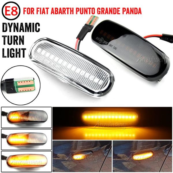 

emergency lights for panda punto evo stilo qubo lancia musa(350) dynamic smoke led side marker light turn signal lamp