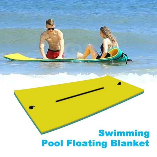 

pool & accessories 180*60*3.3cm floating pad summer large outdoor tear-resistant xpe foam swimming water blanket float mat bed