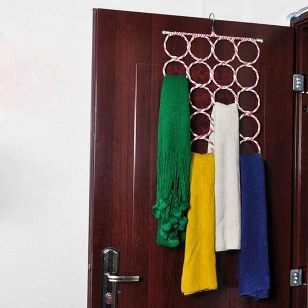 

hangers & racks foldable hanger holder space saving wardrobe closet organizer for socks tie scarf belt shawl sec88