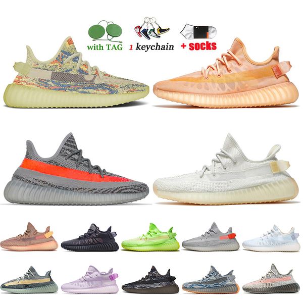 

2022 running shoes big size us 13 women men trainers adds yeezy 350 v2 mx oat rock mono clay beluga reflective light ice mist yeezys kanye w