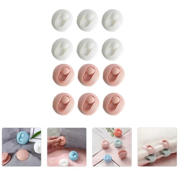 

12pcs bed sheet holders quilt cover clip home clips fastener bedding sets