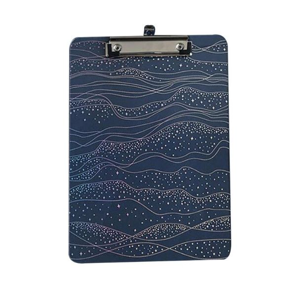 Сумки для карандашей C90C A4 Paper Writing Pad File Document Document Document Big Starry Sky Boopburt Прозрачный школьный офис канцелярские товары