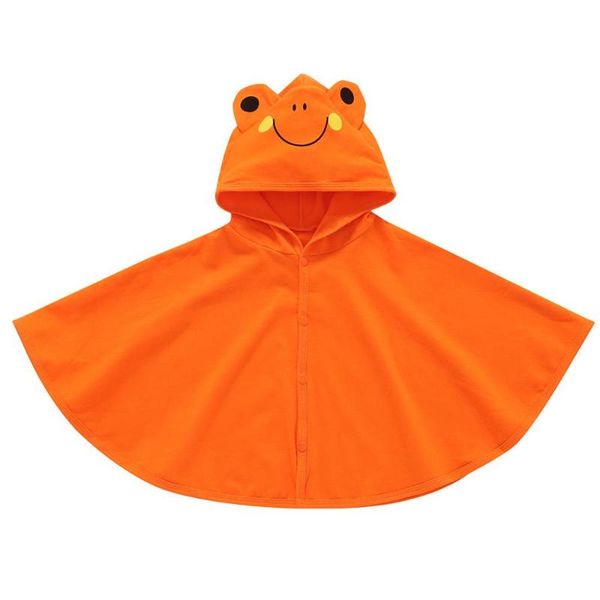

cape dress up halloween capelet kids boys girls children outdoor hood cap cartoon costume 1y-6y coat, Blue;gray