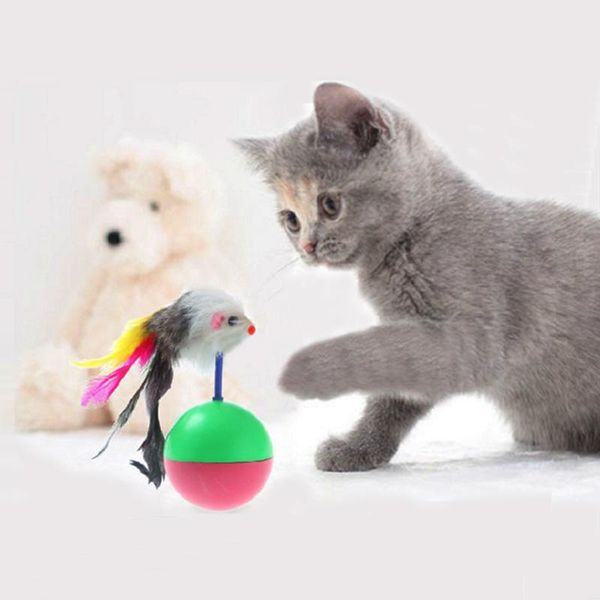 

cat toys pet mimi favorite mouse tumbler plastic balls for cats