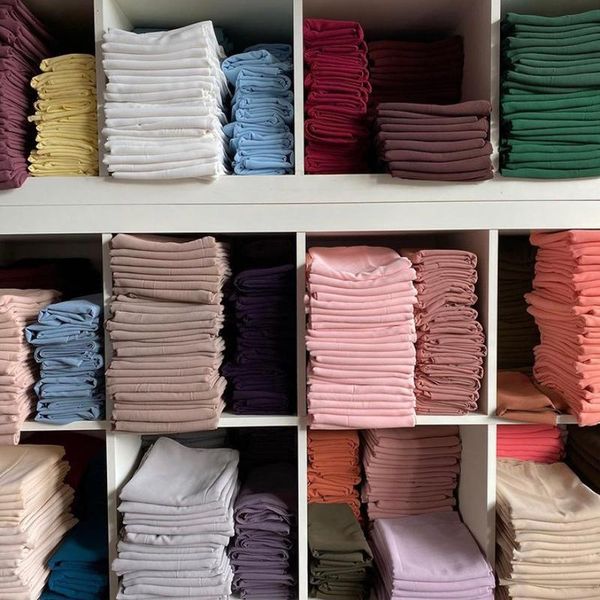 

scarves good stitching premium heavy chiffon plain hijab scarf malaysian women's hijabs long shawl shawls, Blue;gray