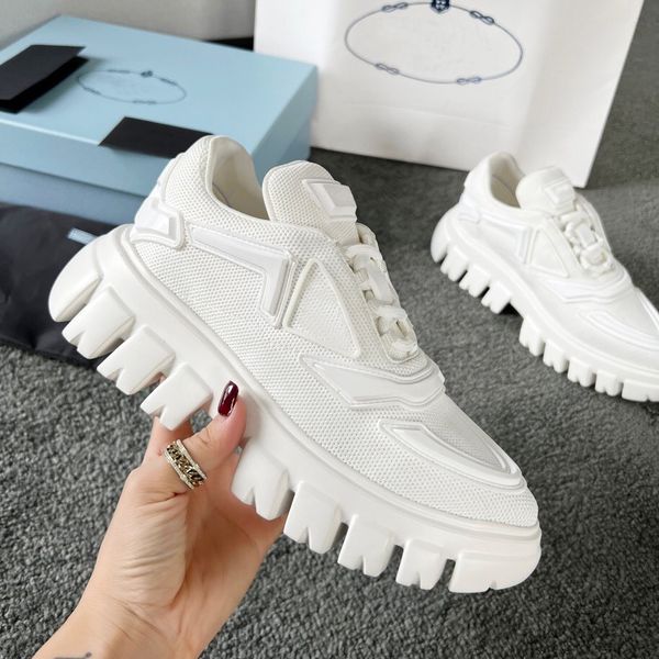 

designer 1fw shoes capsule series camouflage sneakers lates p cloudbust thunder trainers lace up sneaker rubber low platform shoe 2o, Black