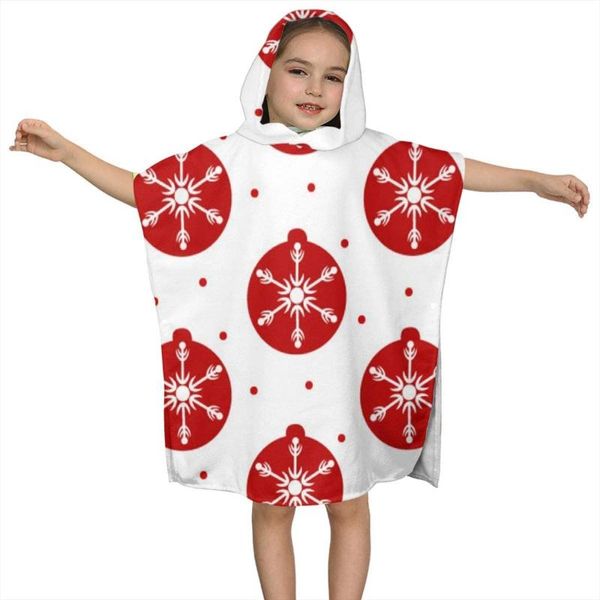 

towel merry christmas kids hooded bath for children