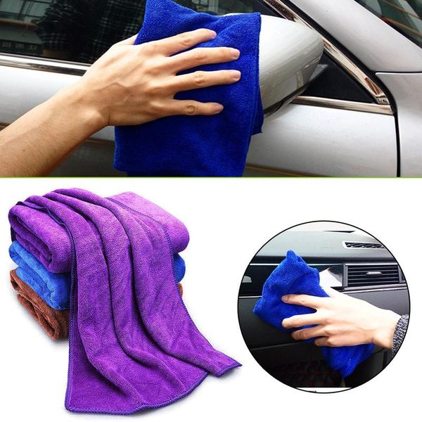 

car sponge 30x70cm wash microfiber towel cleaning drying cloth hemming care detailing