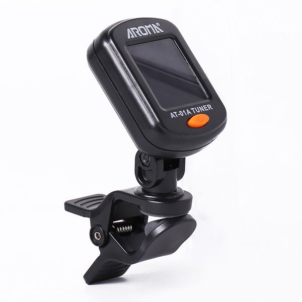 

50 pcs wholesale aroma at-01a guitar tuner for acoustic guitar violin ukulele
